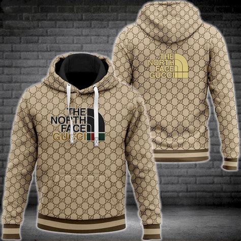 gucci north face retail|gucci north face hoodie brown.